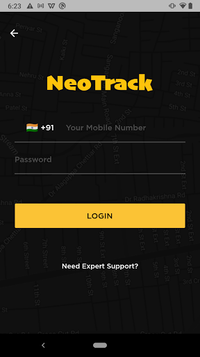 NeoTrack - Employee BusTracker Screen 2