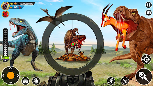 Dinosaur Hunting Zoo Games  screenshots 3