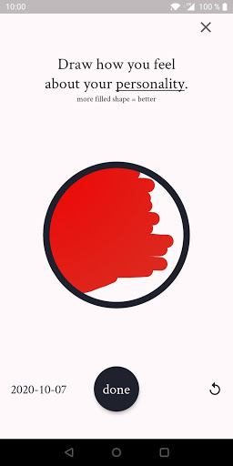 Android application Deins - Track life areas by pa screenshort
