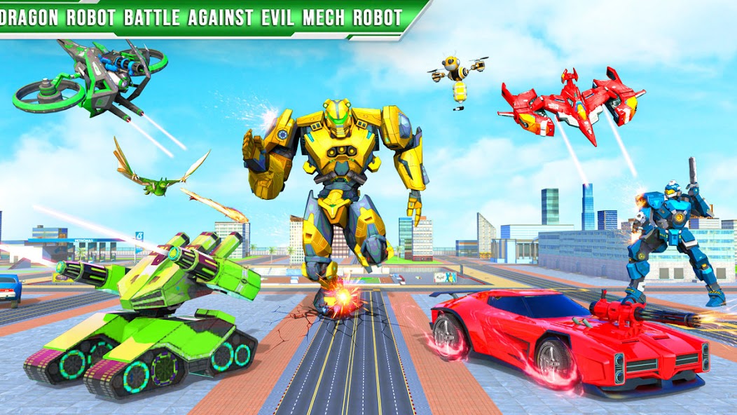 Robot Transformation Games 1.8 APK + Мод (Unlimited money) за Android