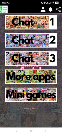 Anime Social Chat Screen 2