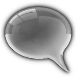 Immagine dell'icona GoSMS Pro Theme Gunmetal Glass