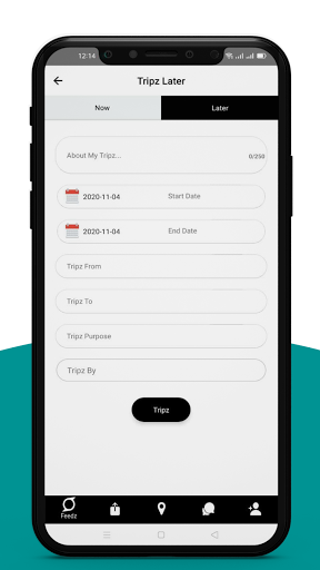 TripzChat Screen 3