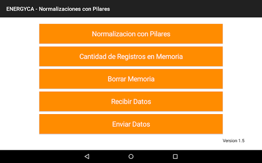 Android application TRANSPORTE HORIZONTE screenshort