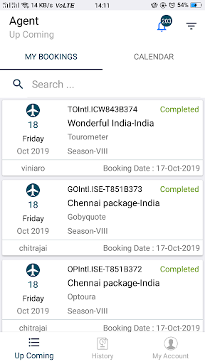 Android application Agent screenshort