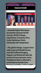 AstroAI User Manual & User Guide  AstroAI Multímetro Digital Profesional