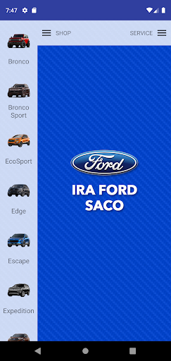 Android application Ira Ford Saco screenshort