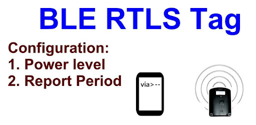 BLE RTLS Tag configuration Sof