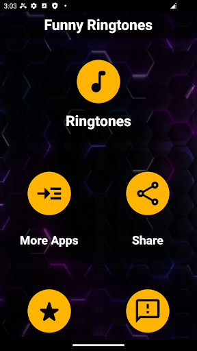 Android application Funny Ringtones screenshort