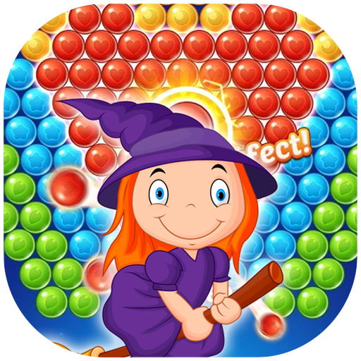 Bubble Shooter Princess Witch