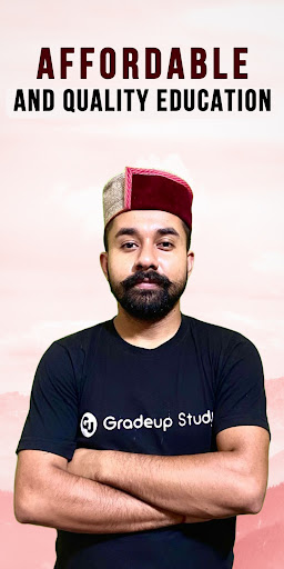 Android application Gradeup Study screenshort