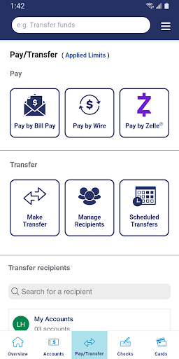 Spectrum Credit Union Mobile Screen 3
