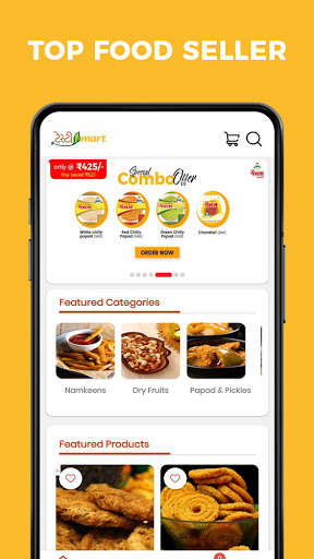 Android application Tastymart- Gujarati Taste screenshort