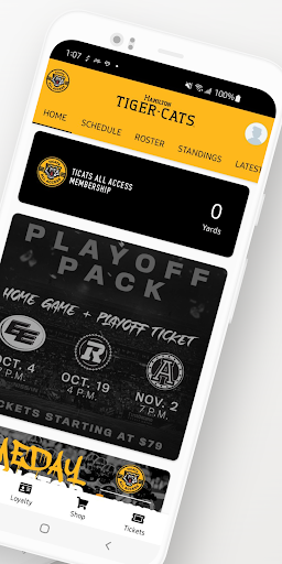 Hamilton Tiger-Cats All Access Screen 2