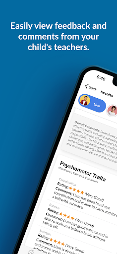 Android application Minerva Parent App screenshort