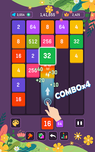 Number Drop: Block Merge Games Screen 2