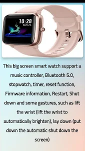 HAFURY Smart Watch guide
