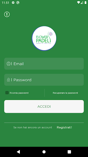 Android application Flower Padel screenshort