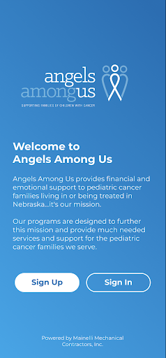 Android application Angels Among Us screenshort