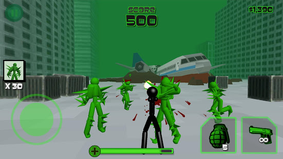 Stickman Zombie Shooting 3D 1.08 screenshots 3