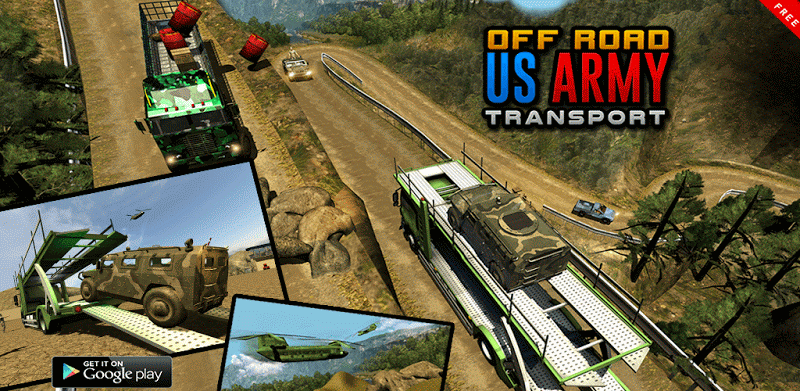 Offroad US Army Vervoer sim