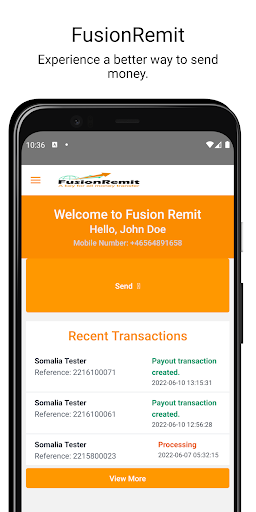 FusionRemit Remittance 2