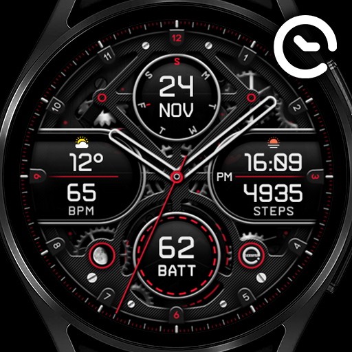Kronolog Alpha - watch face: Với Kronolog Alpha - watch face, bạn sẽ có một quả cầu thời gian đầy phong cách cho chiếc đồng hồ của mình. Sản phẩm được thiết kế vô cùng tinh tế và độc đáo, mang đến cho người dùng một trải nghiệm mới lạ và thú vị. Hãy xem hình ảnh để cảm nhận được sự xuất sắc của Kronolog Alpha - watch face.