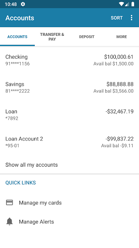 Pennsville National Bank Screen 3