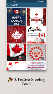 Happy Canada Day Greeting 2023