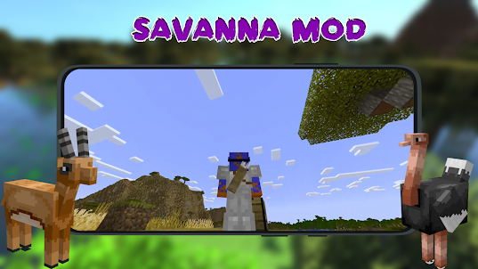 Savanna Mod For Minecraft PE