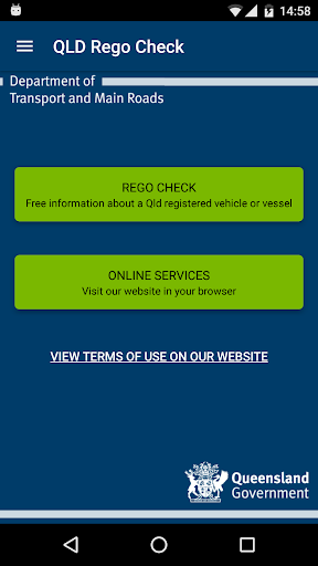 QLD Rego Check Screenshot 1 - AppWisp.com