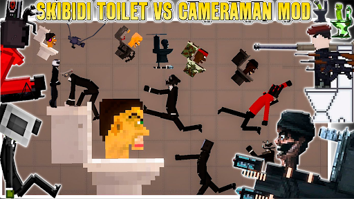 Skibidi Toilet Mod for Melon