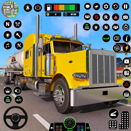 US Oil Tanker Cargo Truck Sim 1.4 Icon