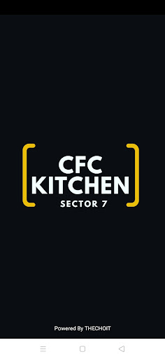 Android application CFC Kitchen screenshort