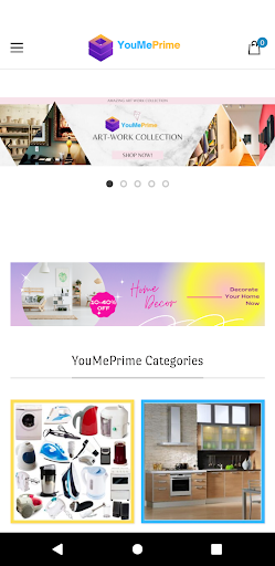 Android application YouMePrime screenshort