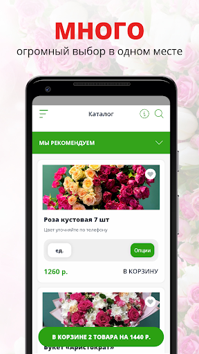 Android application Оранжерея | Благовещенск screenshort