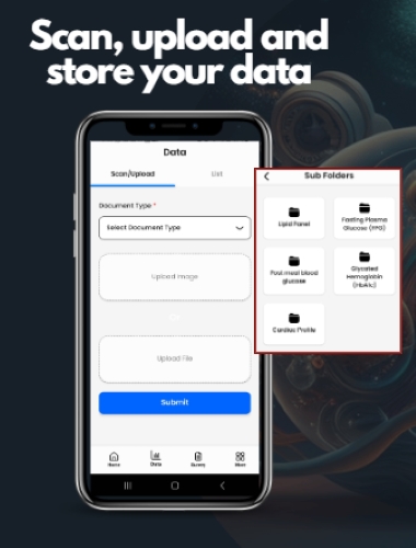 Health Galaxy (Beta) Screen 3