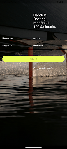 Android application Candela Boats screenshort