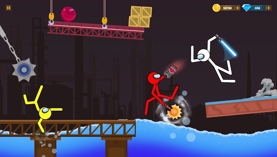 Captura de Pantalla 18 Supreme Stickman Juegos de Guerra android