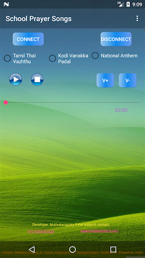 Android application School Prayer Songs screenshort