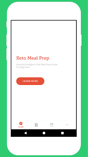 Android application Keto Meal Prep screenshort