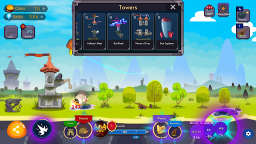 Tower Barrage Screen 2