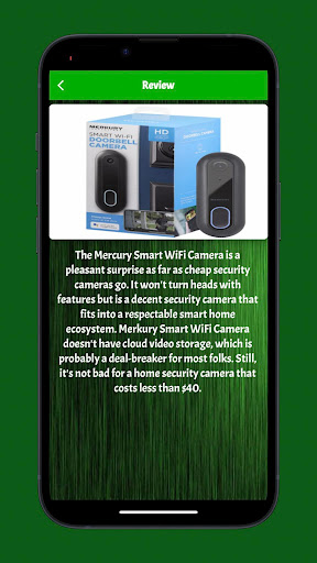 Merkury Camera Guide Screen 2
