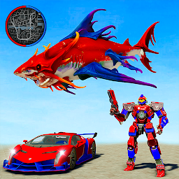 Robot Shark Attack - Transform