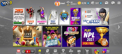 Screenshot World Cricket Championship 3