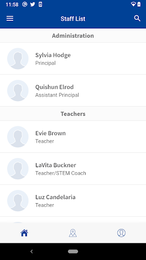 Screenshot of George W. Tilton Elementary