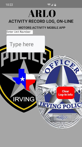 Android application Irving PD Motors Activity screenshort