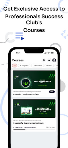 Professionals Success Club Screen 2