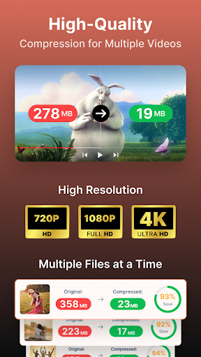 Compress Video Size Compressor Screenshot 2 - AppWisp.com