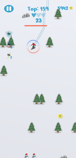 Ski Down 2D Screen 3